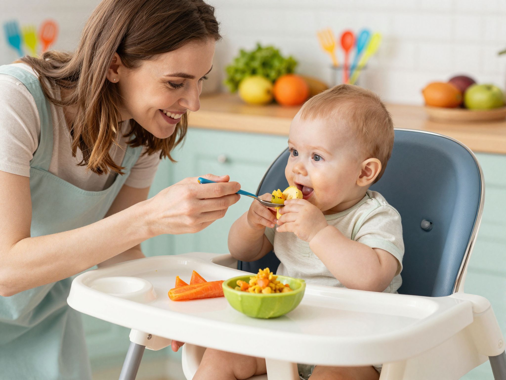 A tejtermékek fokozatos bevezetése segíti a baba emésztését.