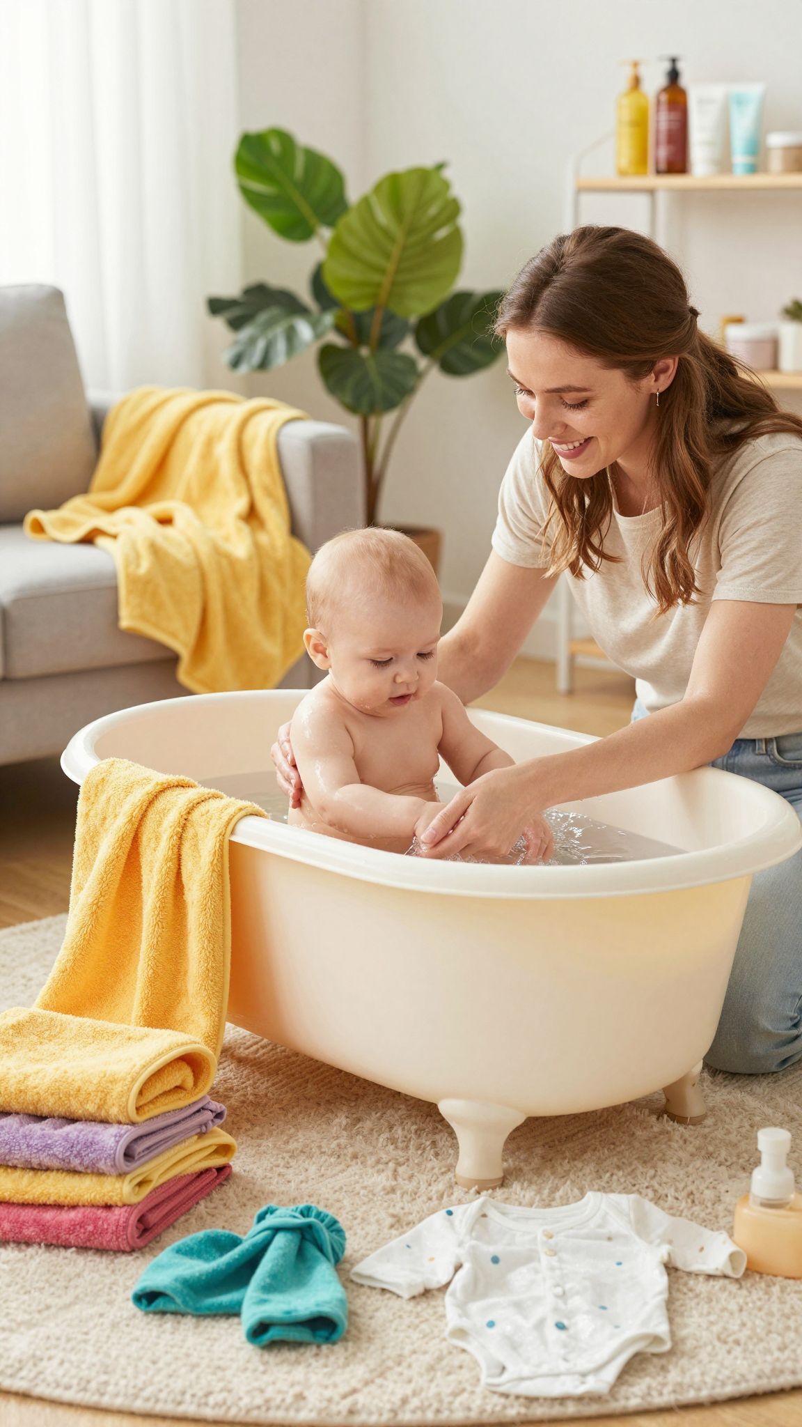 A vegyszerek irritálhatják a baba érzékeny bőrét.