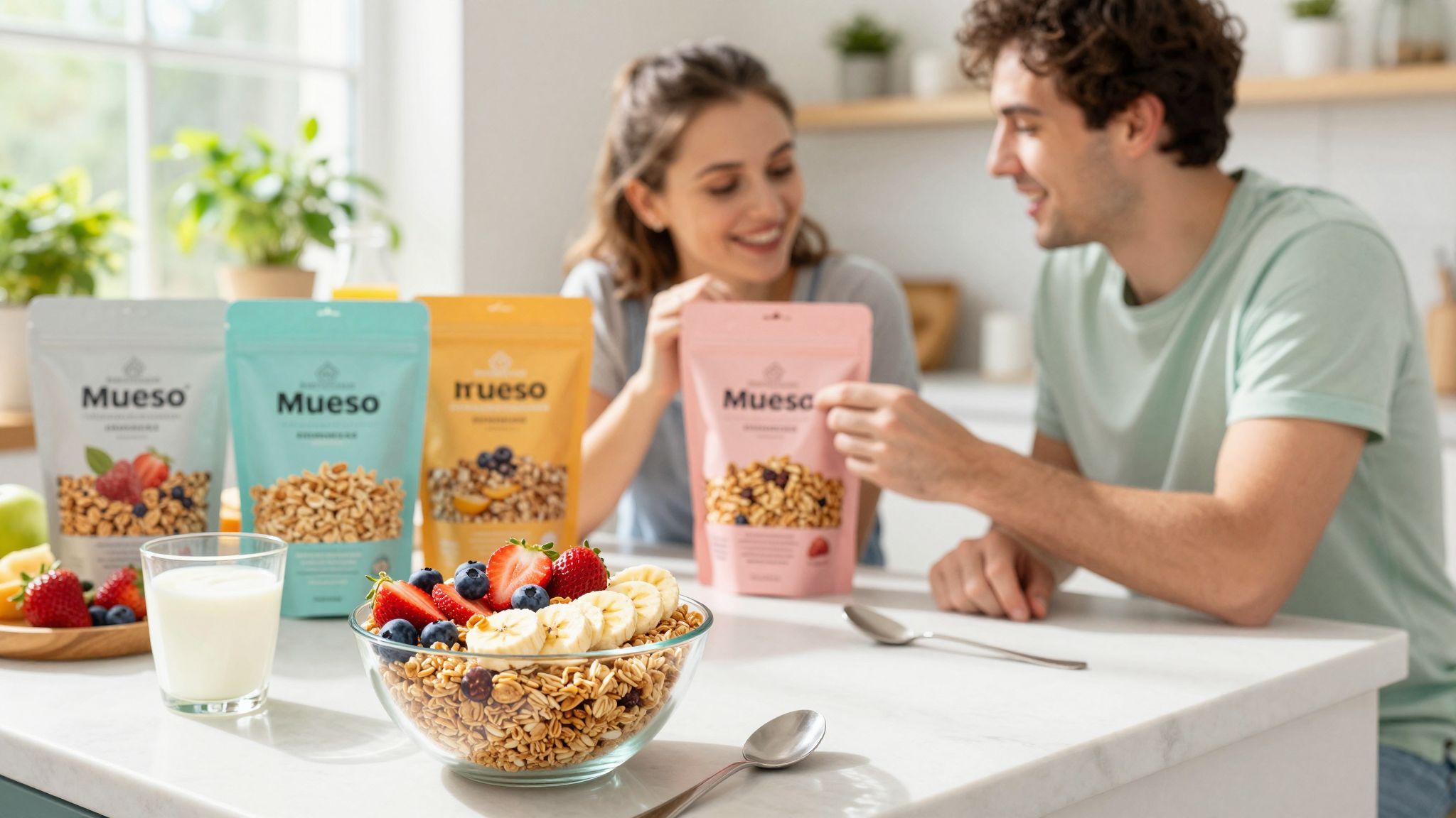 A ropogós granolák gyakran tele vannak cukorral.