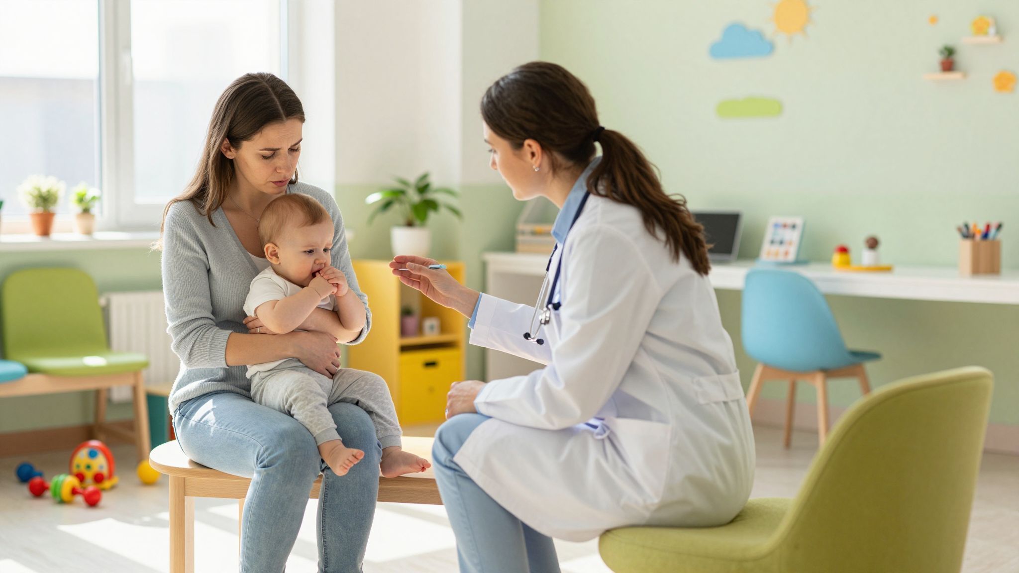 Súlyos köhögés esetén mindig kérjünk gyermekorvosi vizsgálatot.