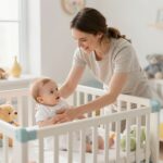 A baba biztonságos altatása: teendők és tiltólistás dolgok a kiságyban