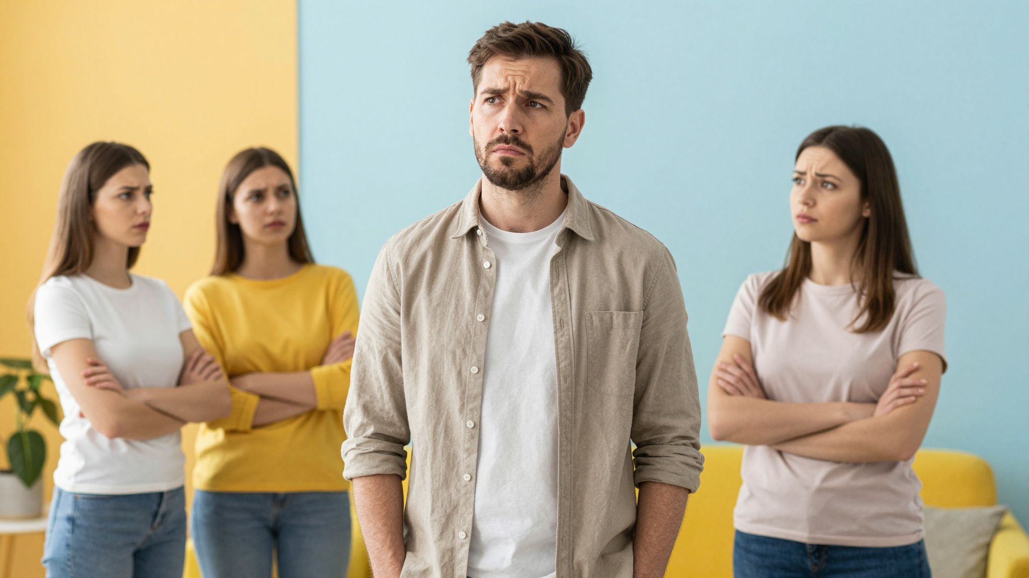 A férjnek híd szerepét kell betöltenie a konfliktusban.