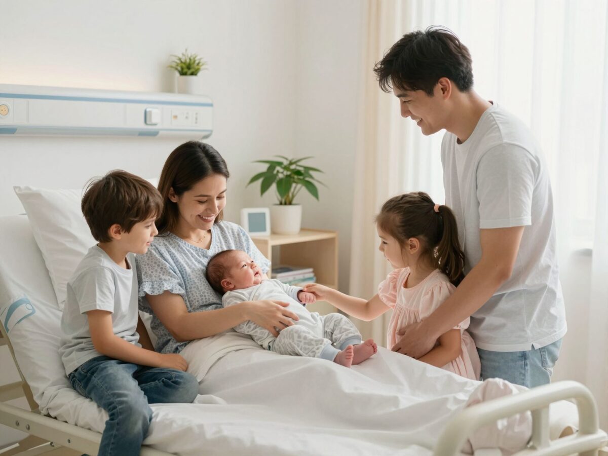 A gyengéd császármetszés előnyei: egy családbarát alternatíva a műtéti szülésre