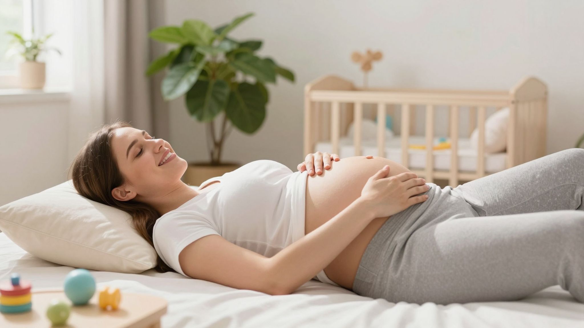 A háton fekvés csökkentheti a magzat oxigénellátottságát.