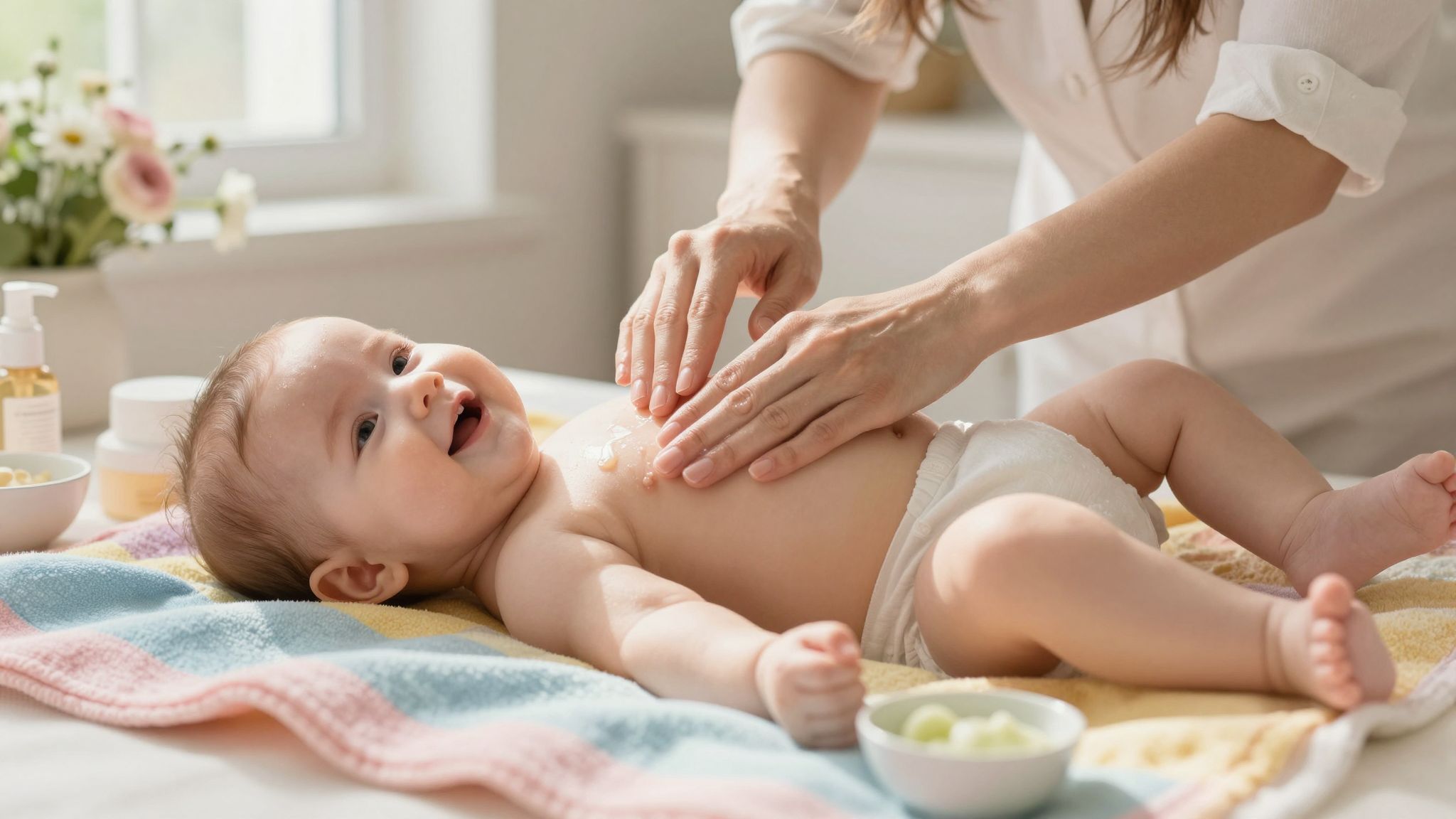 A megfelelő emolliensek segítenek a bőr hidratálásában.
