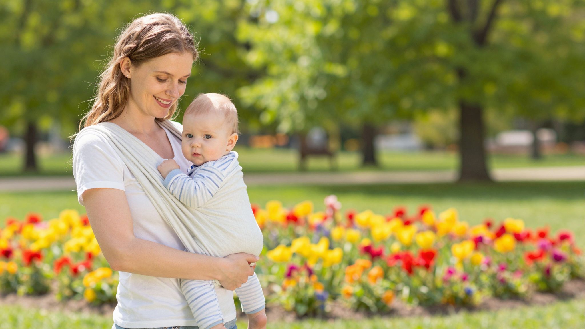 A hordozás erősíti a kötődést és a biztonságérzetet.