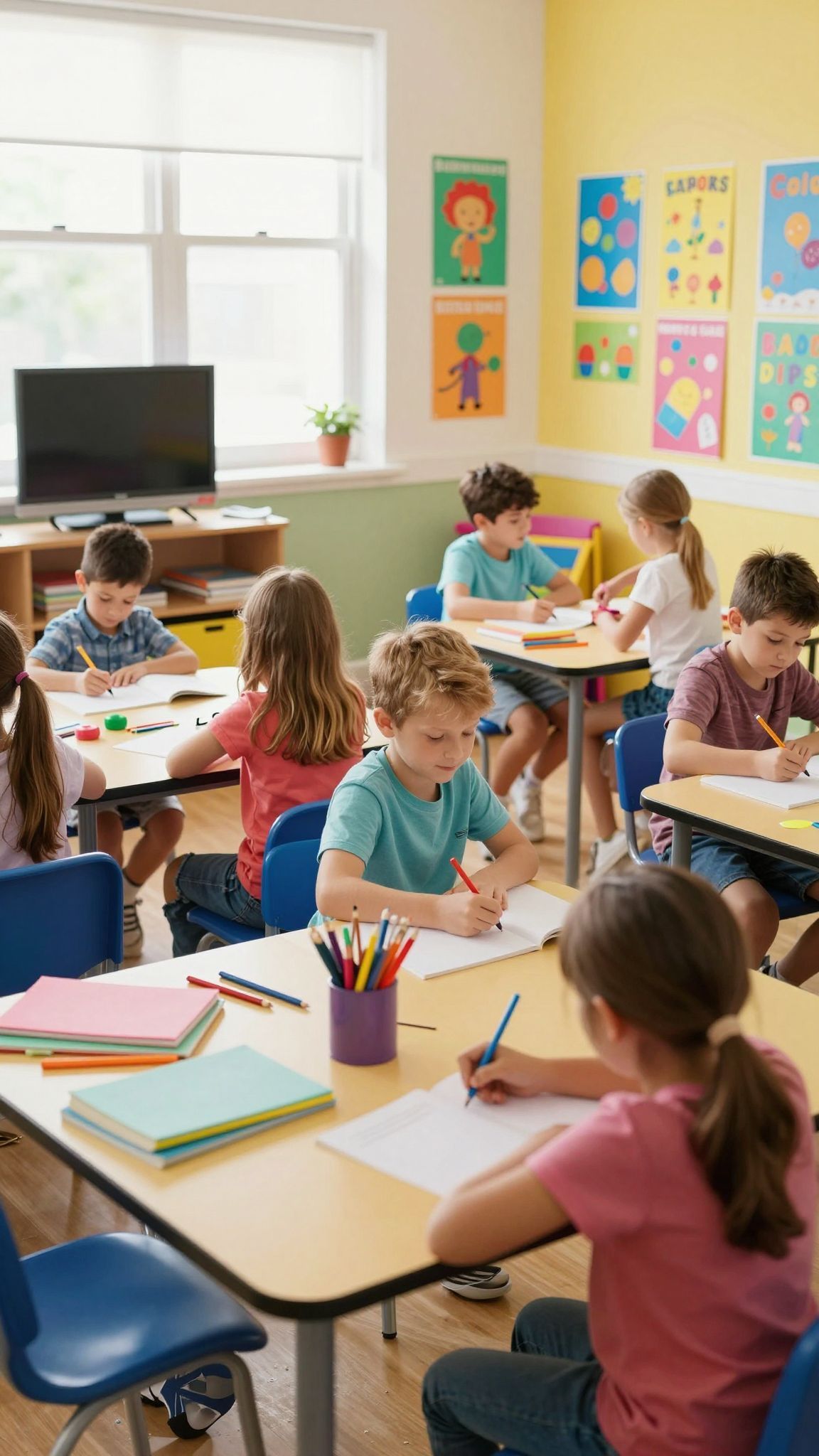 A háttérzaj csökkenti a gyermekek iskolai teljesítményét.