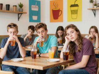 A koffein túladagolás hatásai: miért alszanak rosszabbul az energiaitalt fogyasztó tinik?