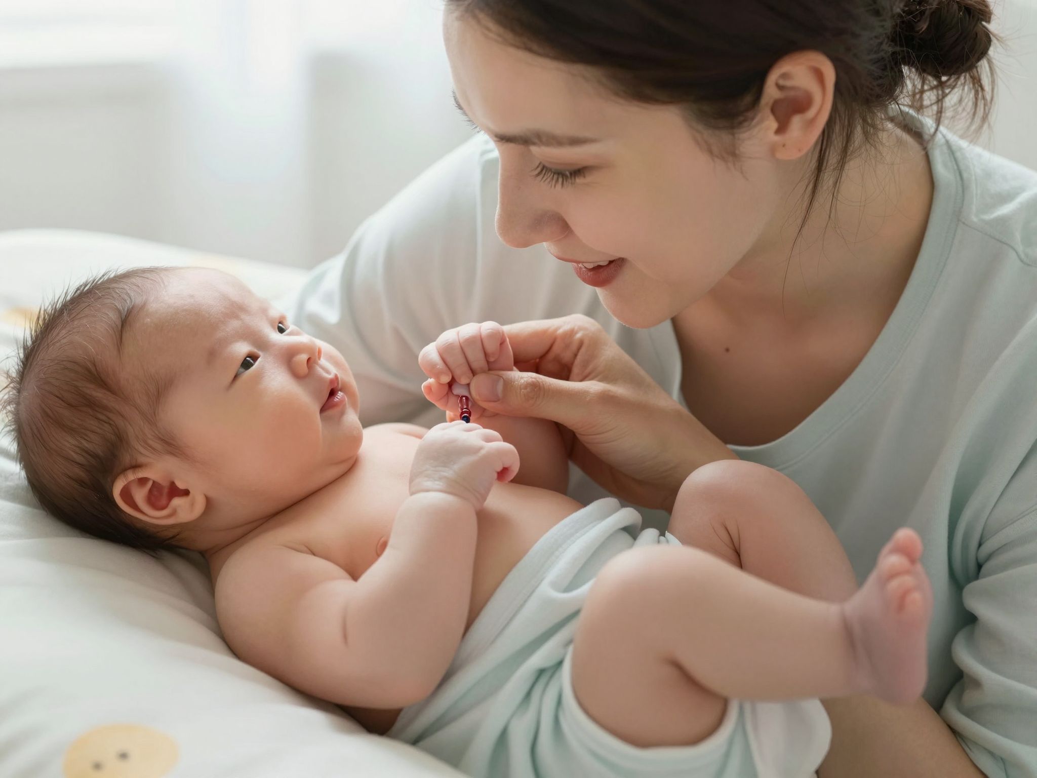 A köldökcsonk megfelelő ápolása segíti a gyors gyógyulást.