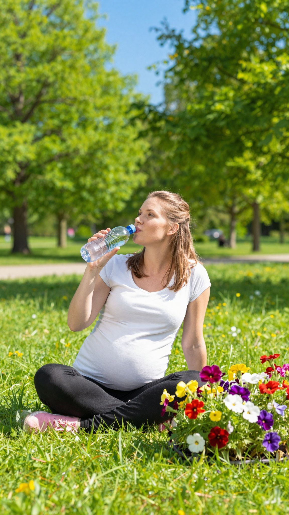 A meleg időjárás fokozza a folyadékvesztést kismamáknál.