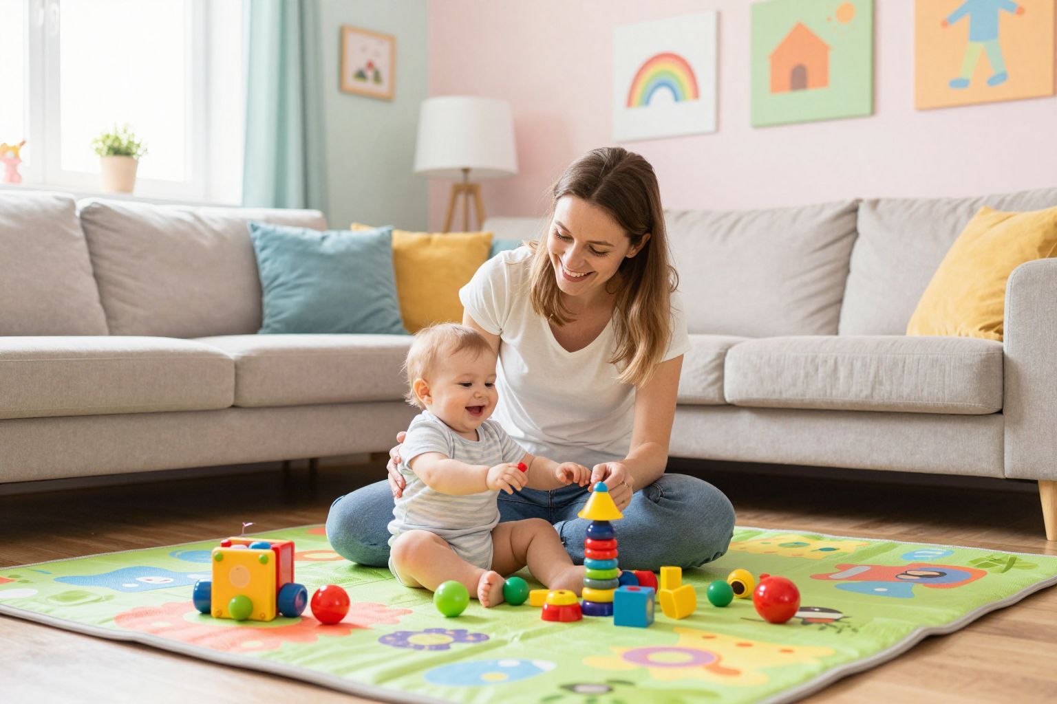 A kötődés segíti a csecsemők érzelmi fejlődését.
