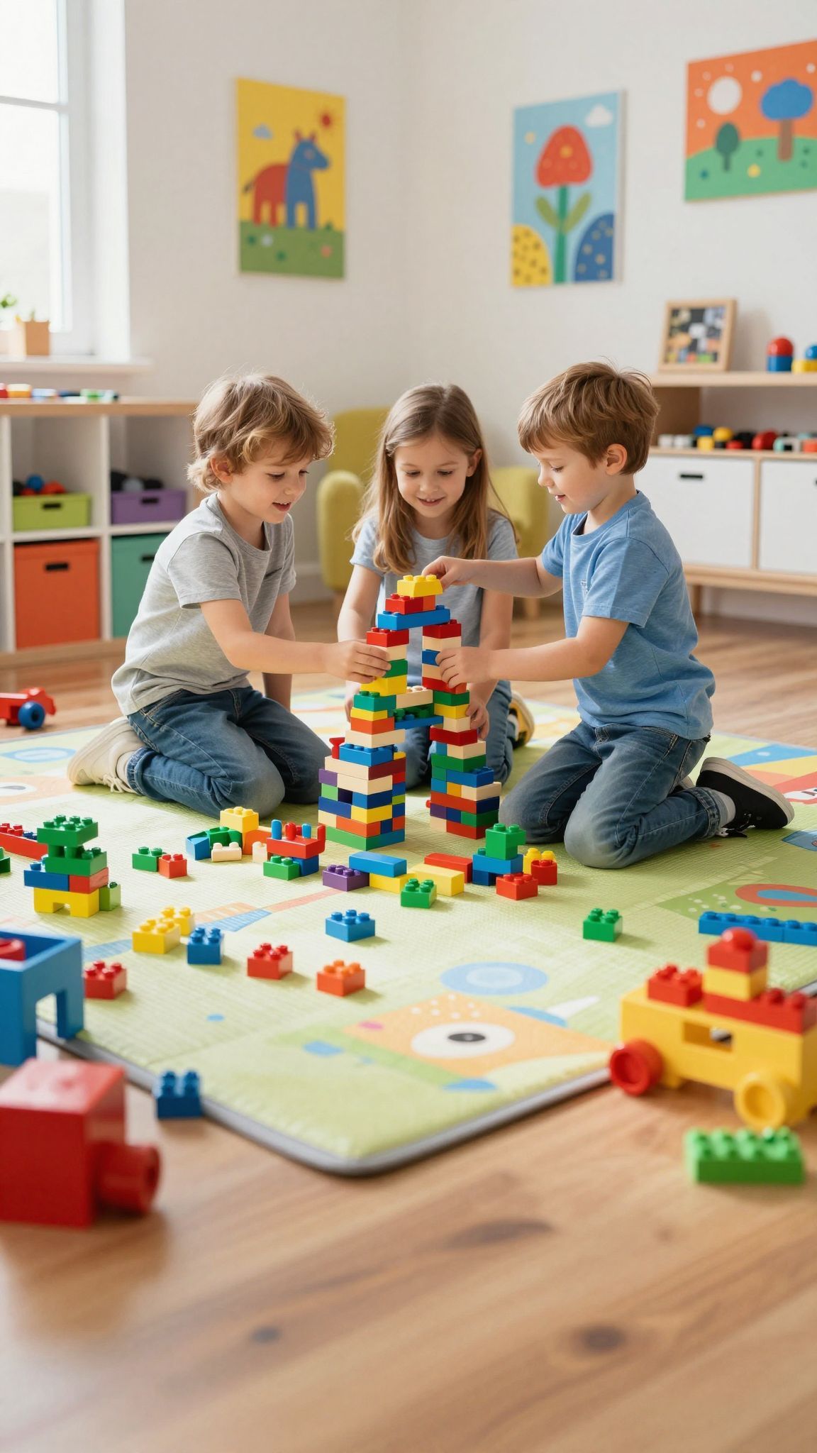 A kreatív játék támogatja a problémamegoldó képességeket.