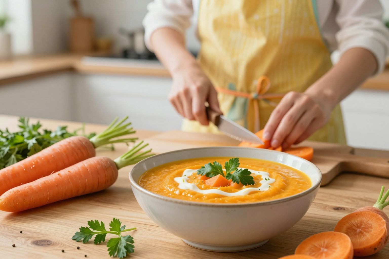 A répakrémleves gazdag vitaminokban és antioxidánsokban.