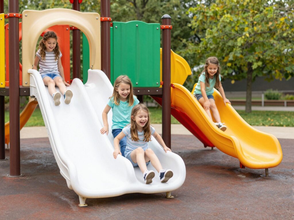 A leggyakoribb játszótéri balesetek a csúszdán: így előzheted meg őket