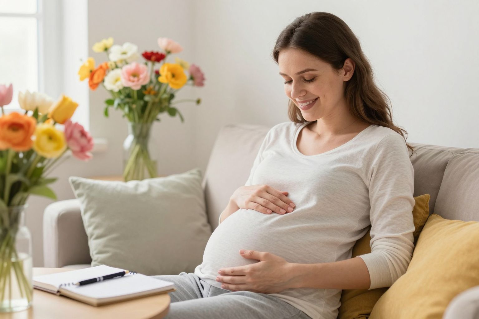 A magzati mozgás erősíti az anya-baba kötődést.