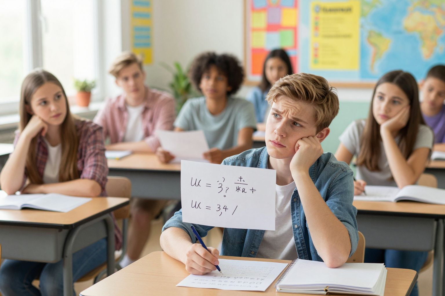 A matematikai szorongás genetikai hajlam is lehet.