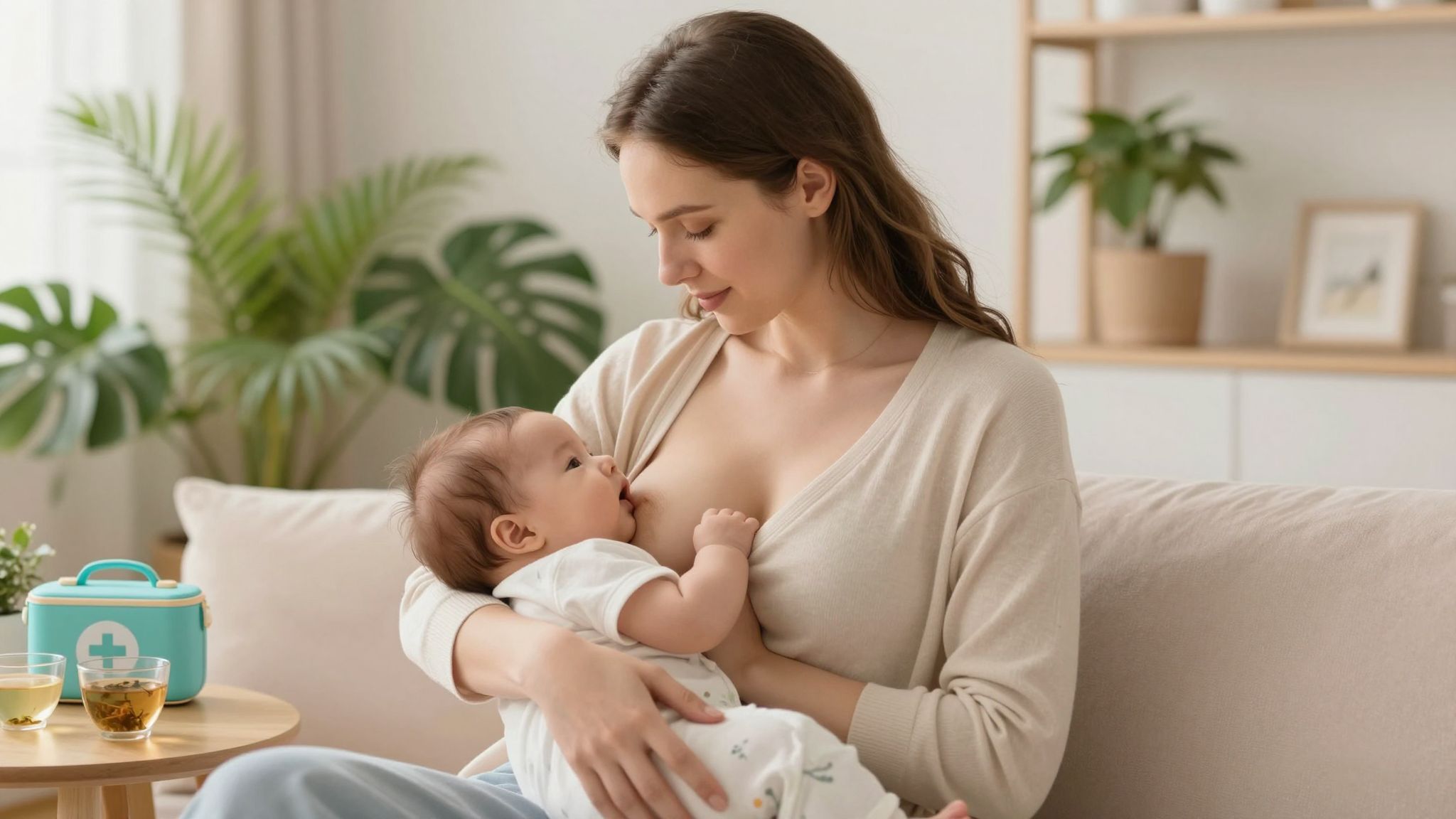 A méhlepény és sebfelület gyógyulása szoptatáskor fokozódik.