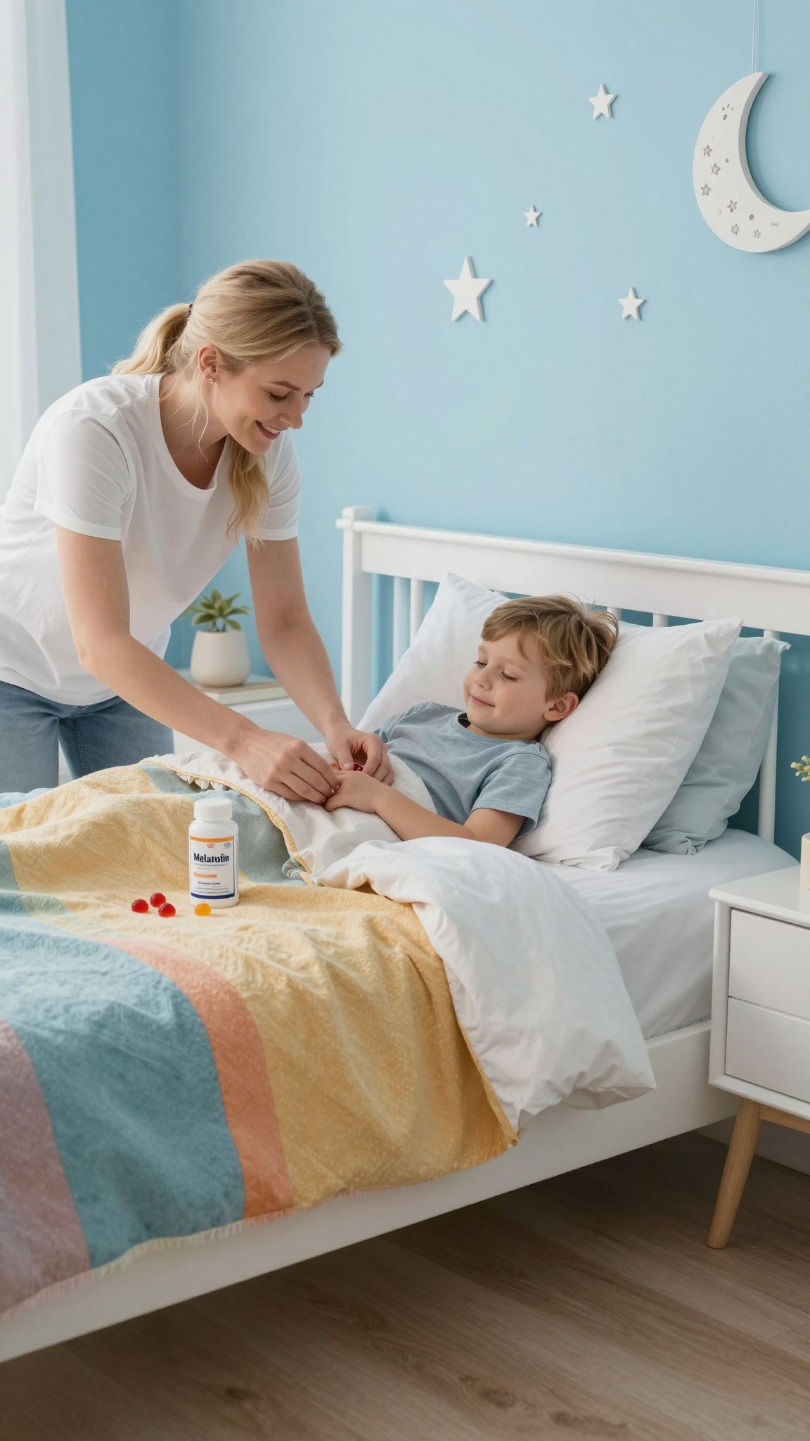 A melatonin hosszú távú használata hatással lehet a hormonháztartásra.