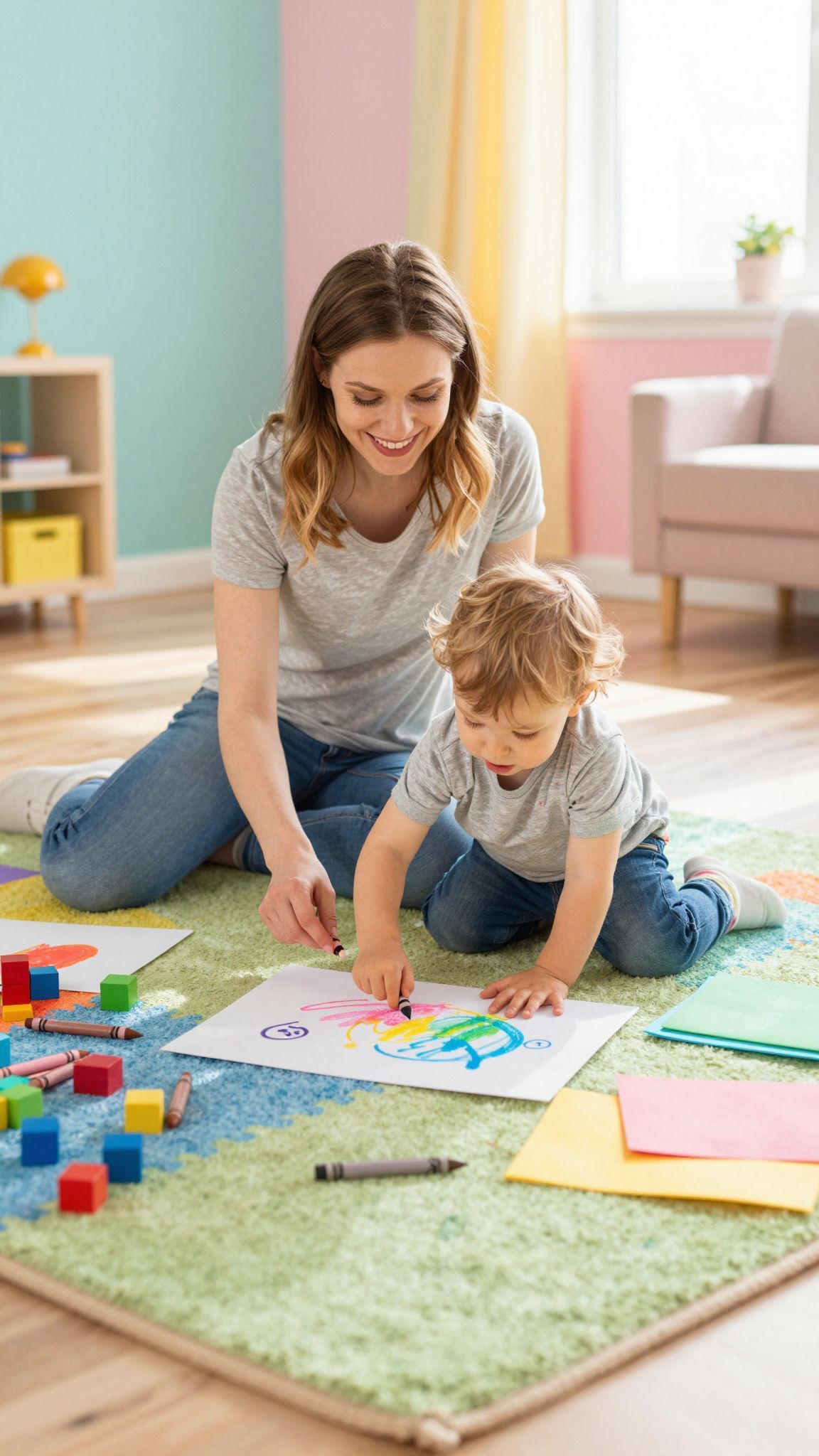 A napi tevékenységek színesítése serkenti a gyermeki kreativitást.