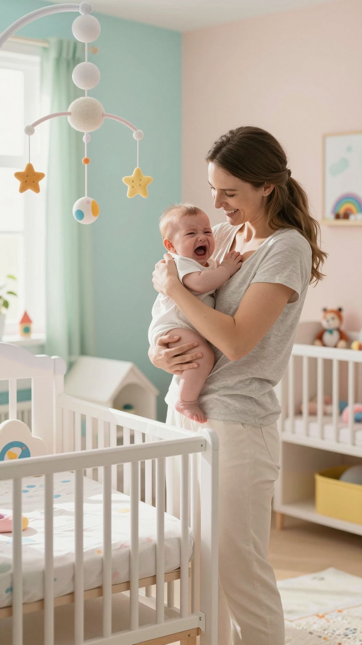 A baba sírása a fejlődés és igények jele.