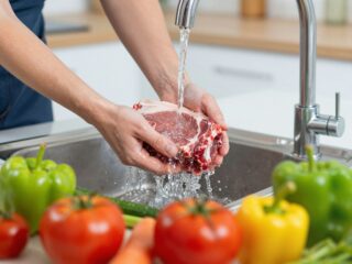 A nyers hús mosása: egy veszélyes szokás, amivel fel kell hagynod