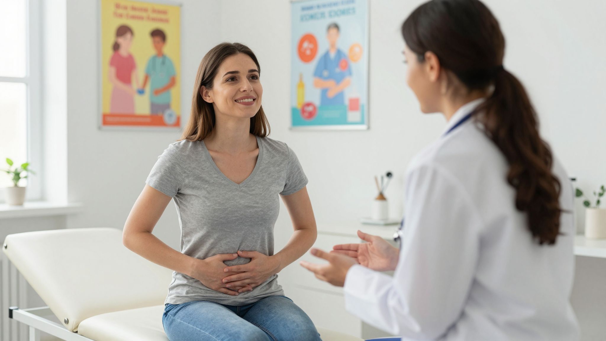 A rectus diastasis és a sérv gyakori postpartum probléma.