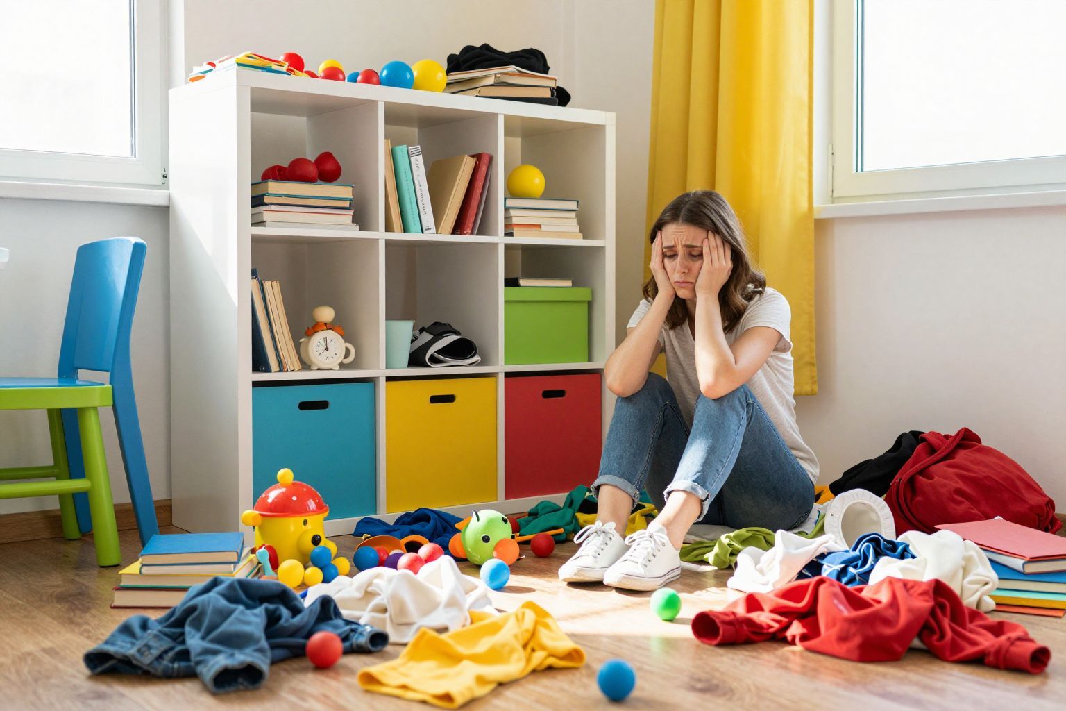 A rendetlenség szorongást és produktivitáscsökkenést okozhat.