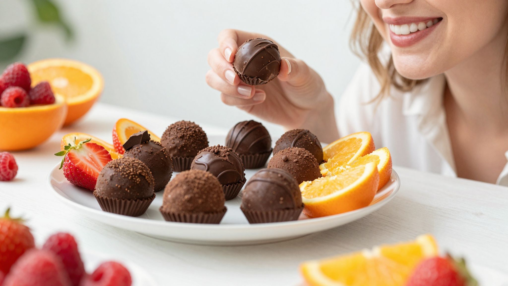 A sötét csokoládé endorfinokat szabadít fel, javítva a hangulatot.