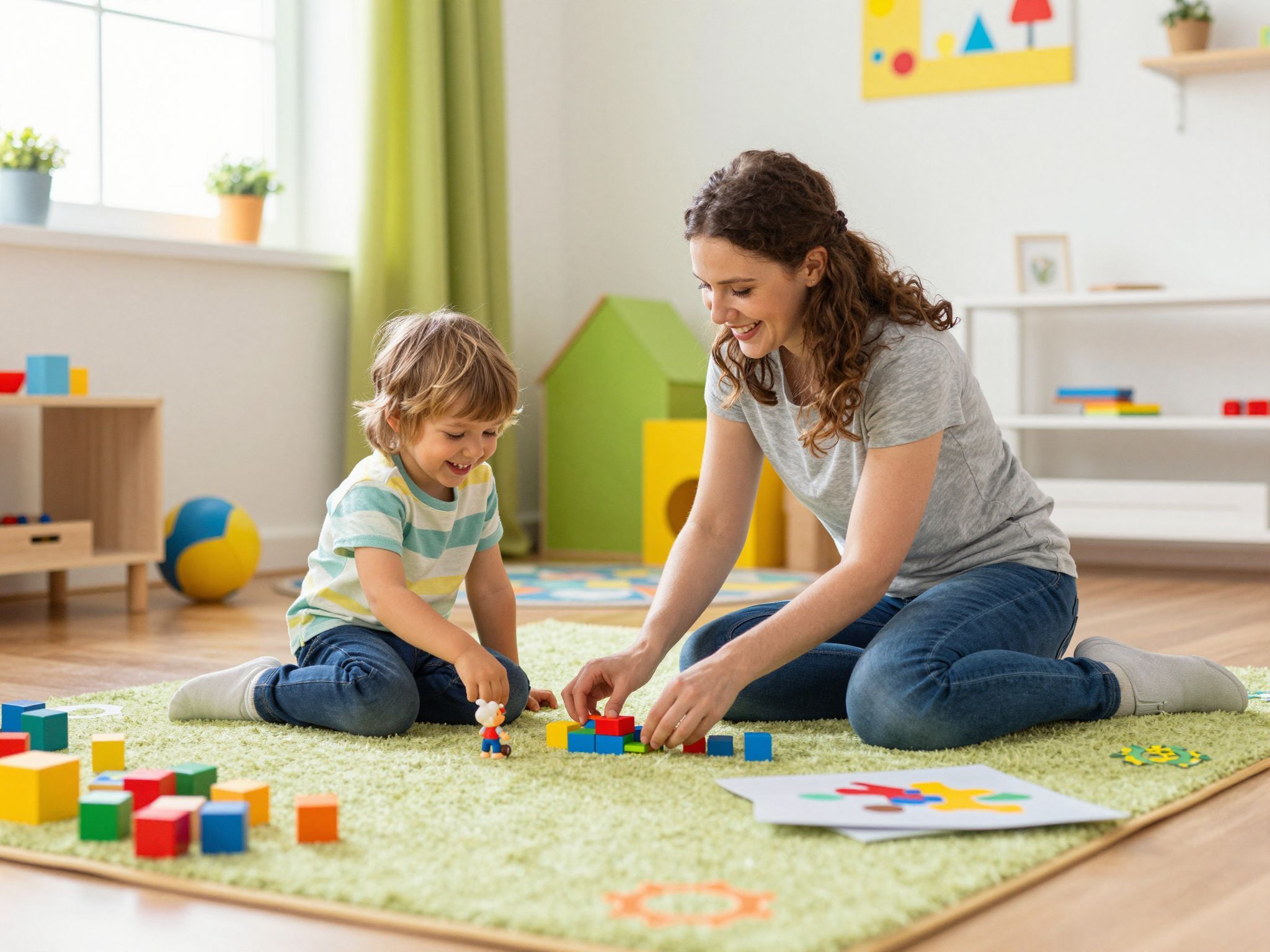 A szimbolikus játék fejleszti a kreativitást és empátiát.