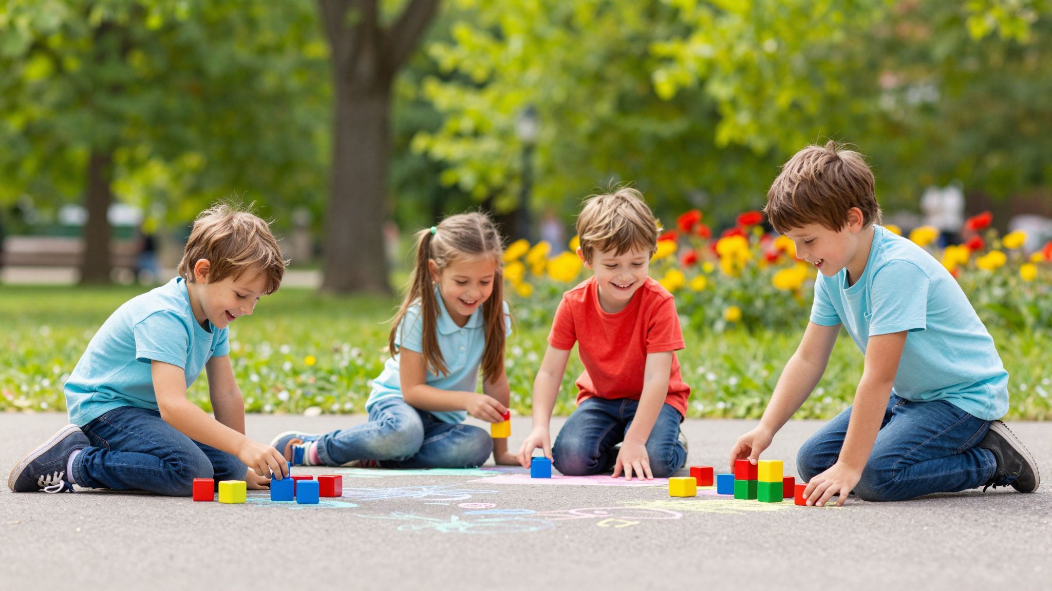 A szabad játék segíti a gyermekek társas készségeinek fejlődését.