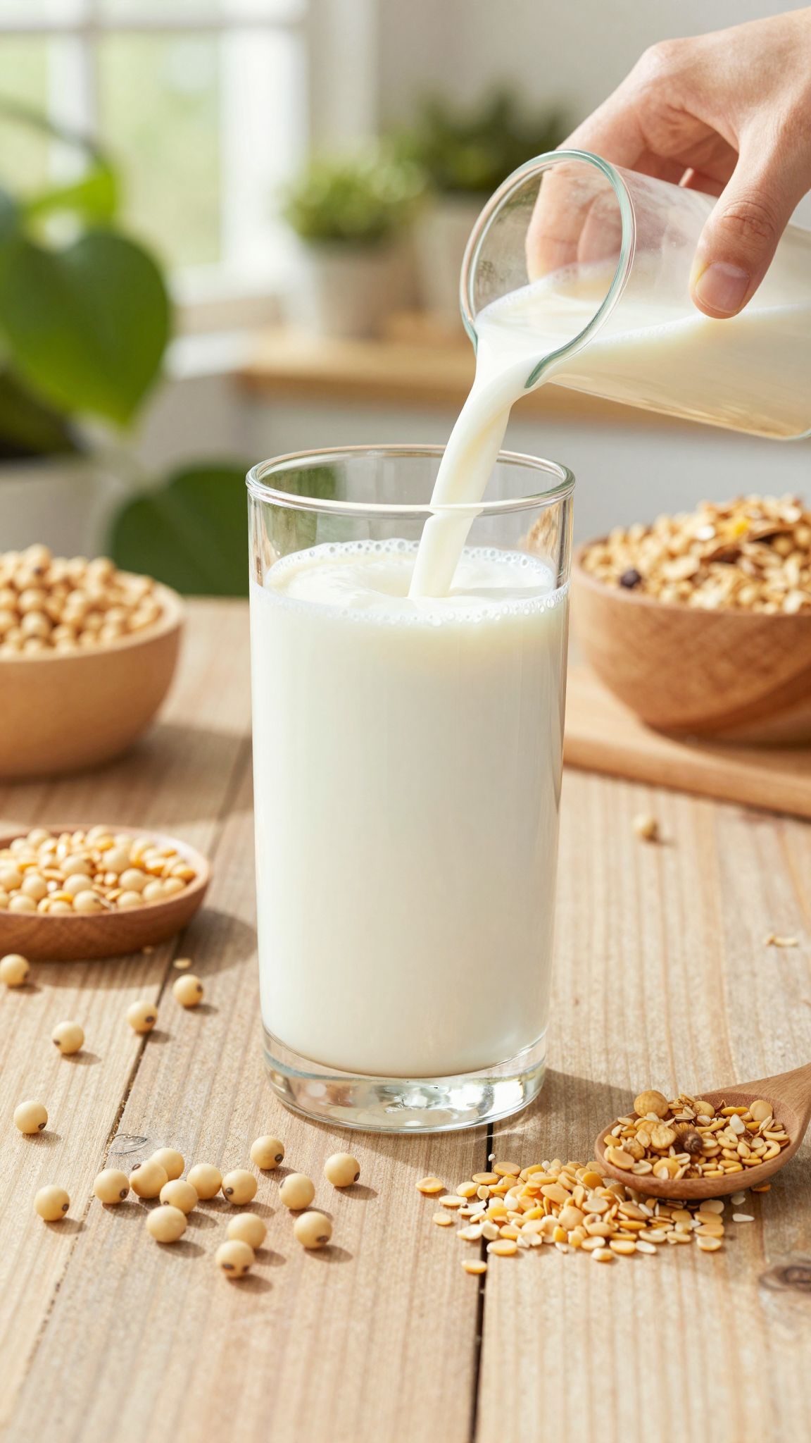 A szójaital gazdag aminosavakban és könnyen emészthető.