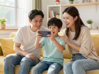 A szülők véleménye: ez az ideális életkor az első mobiltelefonhoz