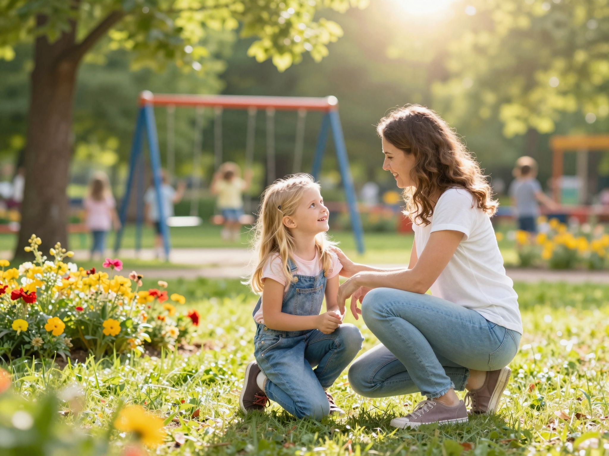 A támogató kommunikáció növeli a gyermek önbizalmát.