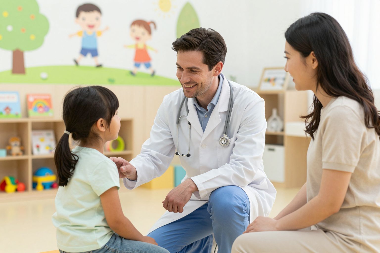 A gyermekbarát ellátás csökkenti a szorongást és félelmet.