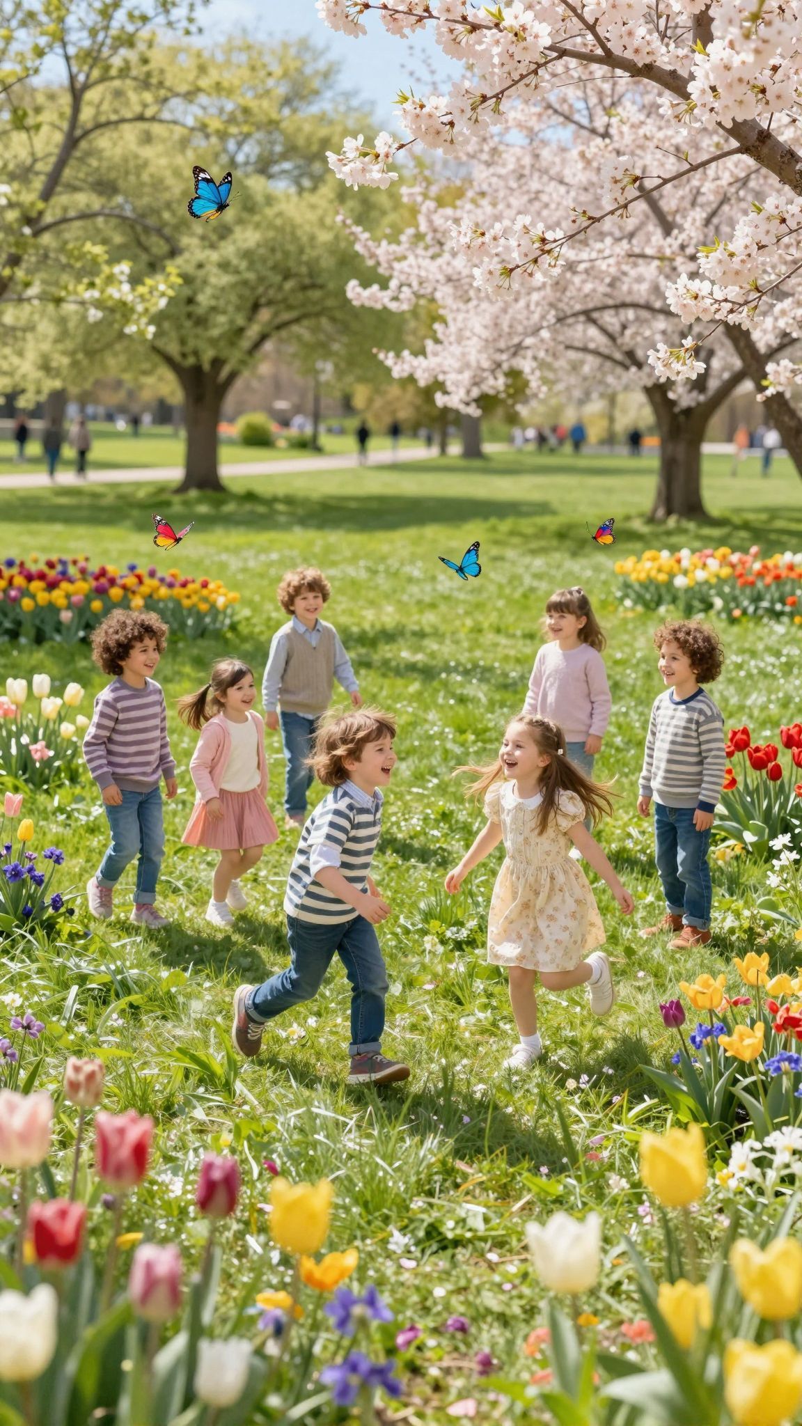 A tavaszi versek színesítik a gyermeki képzeletet.