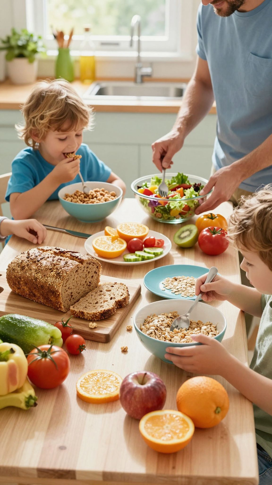 A teljes kiőrlésű gabonák javítják a bélflóra egészségét.