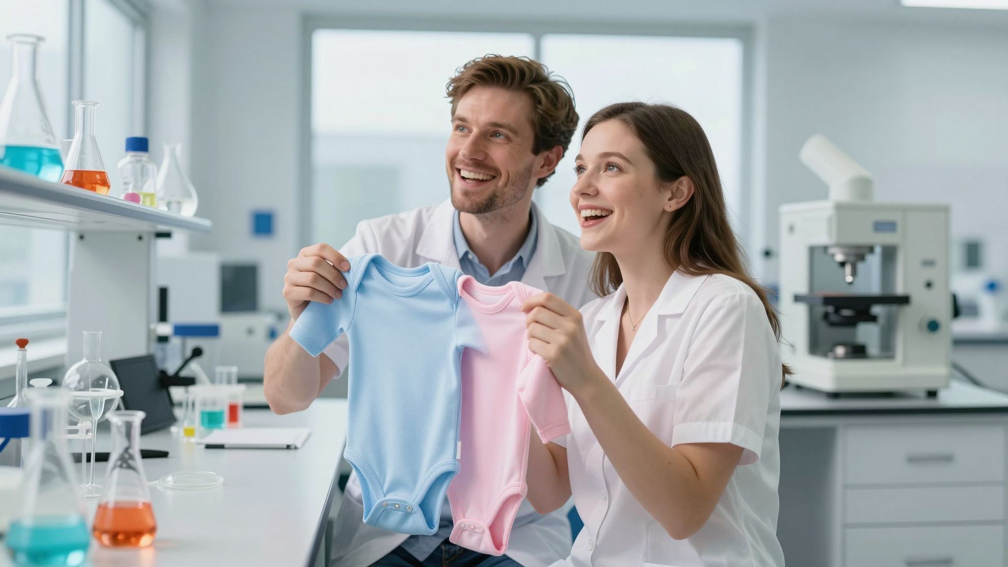 A modern technológia segíthet a baba nemének meghatározásában.