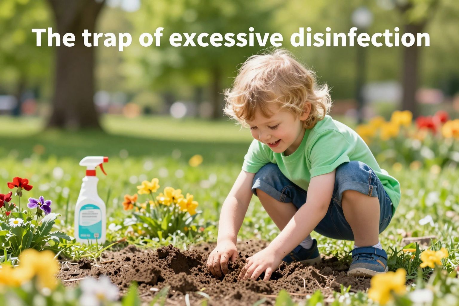 A túlzott fertőtlenítés gyengítheti a gyermek immunrendszerét.