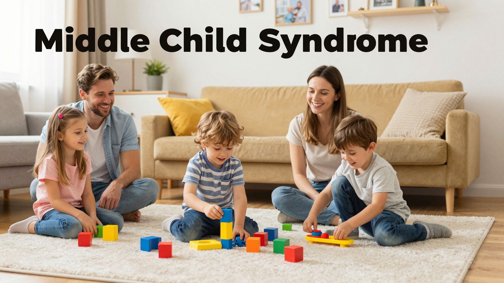 A középső gyermekek kreatívabbak és alkalmazkodóbbak lehetnek.