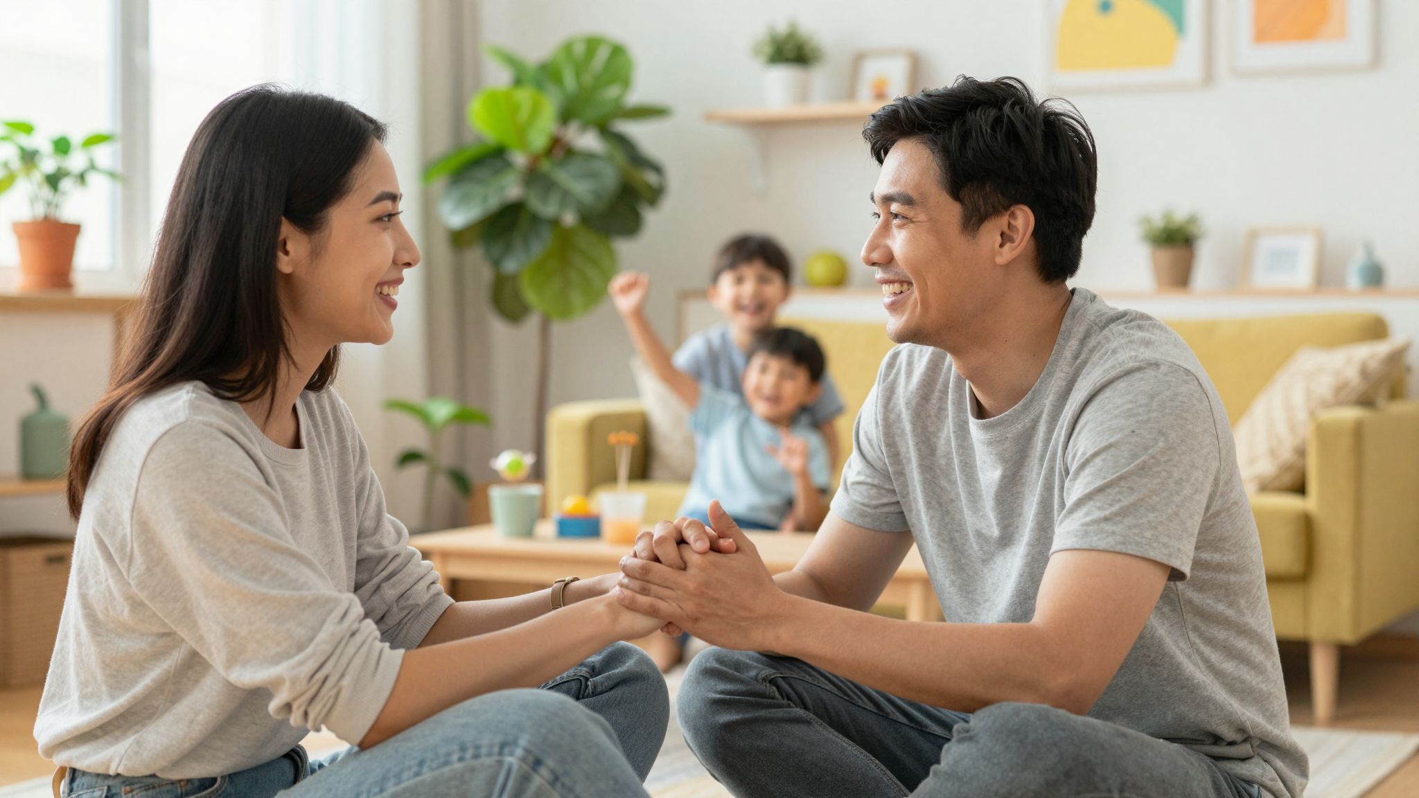 A közös fejlődés erősíti a családi kapcsolatokat.