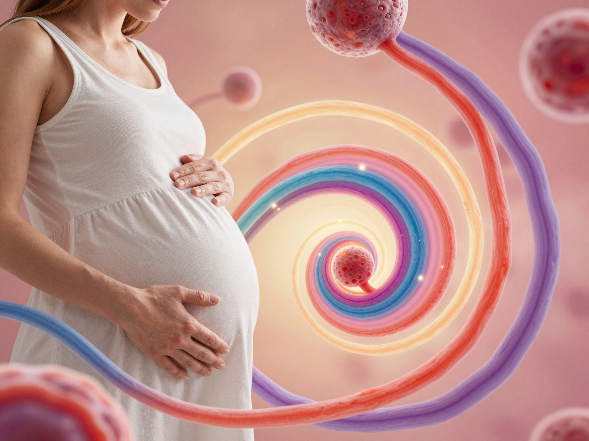 A Wharton-kocsonya támogatja a köldökzsinór védelmét.