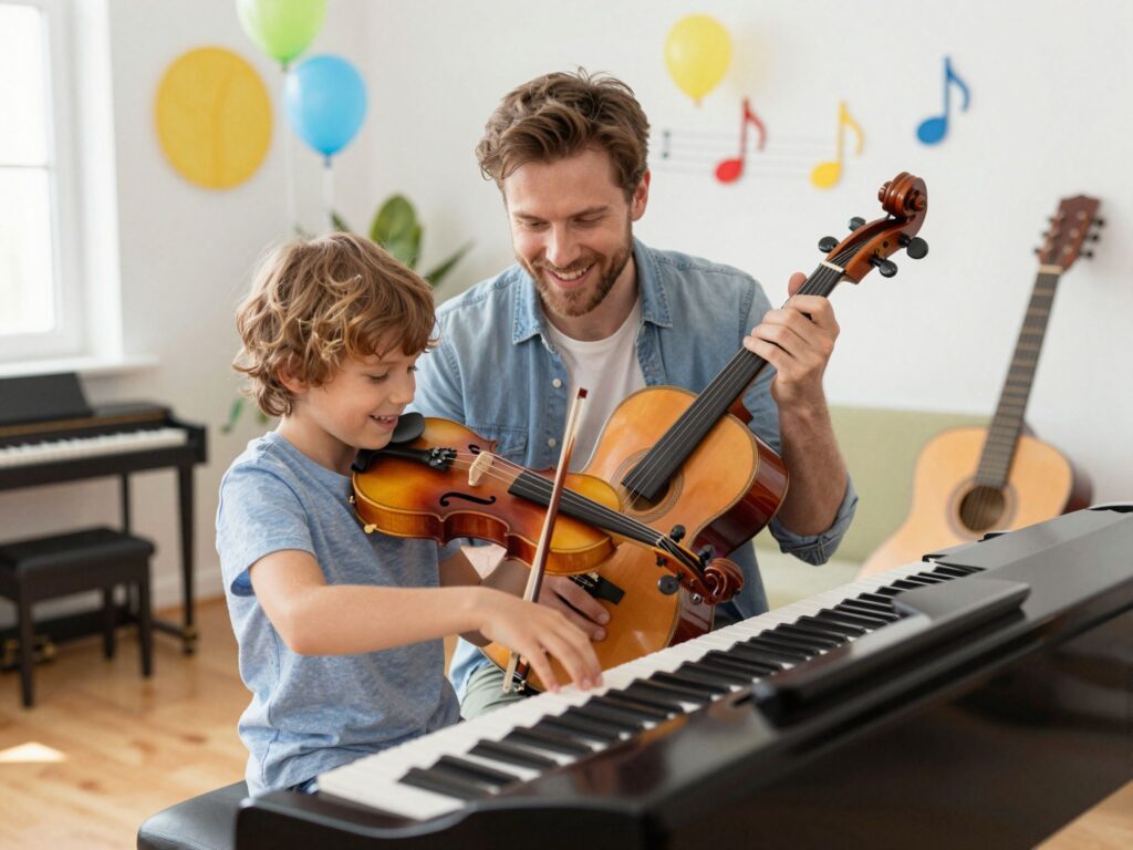 A zenei nevelés fontossága: hogyan találjuk meg a megfelelő hangszert a gyermekünknek?