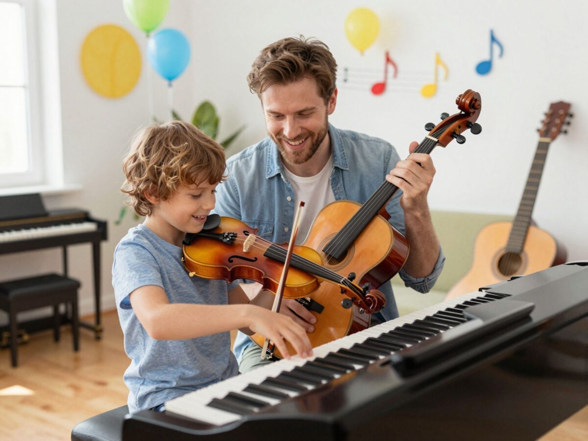 A zenei nevelés fontossága: hogyan találjuk meg a megfelelő hangszert a gyermekünknek?