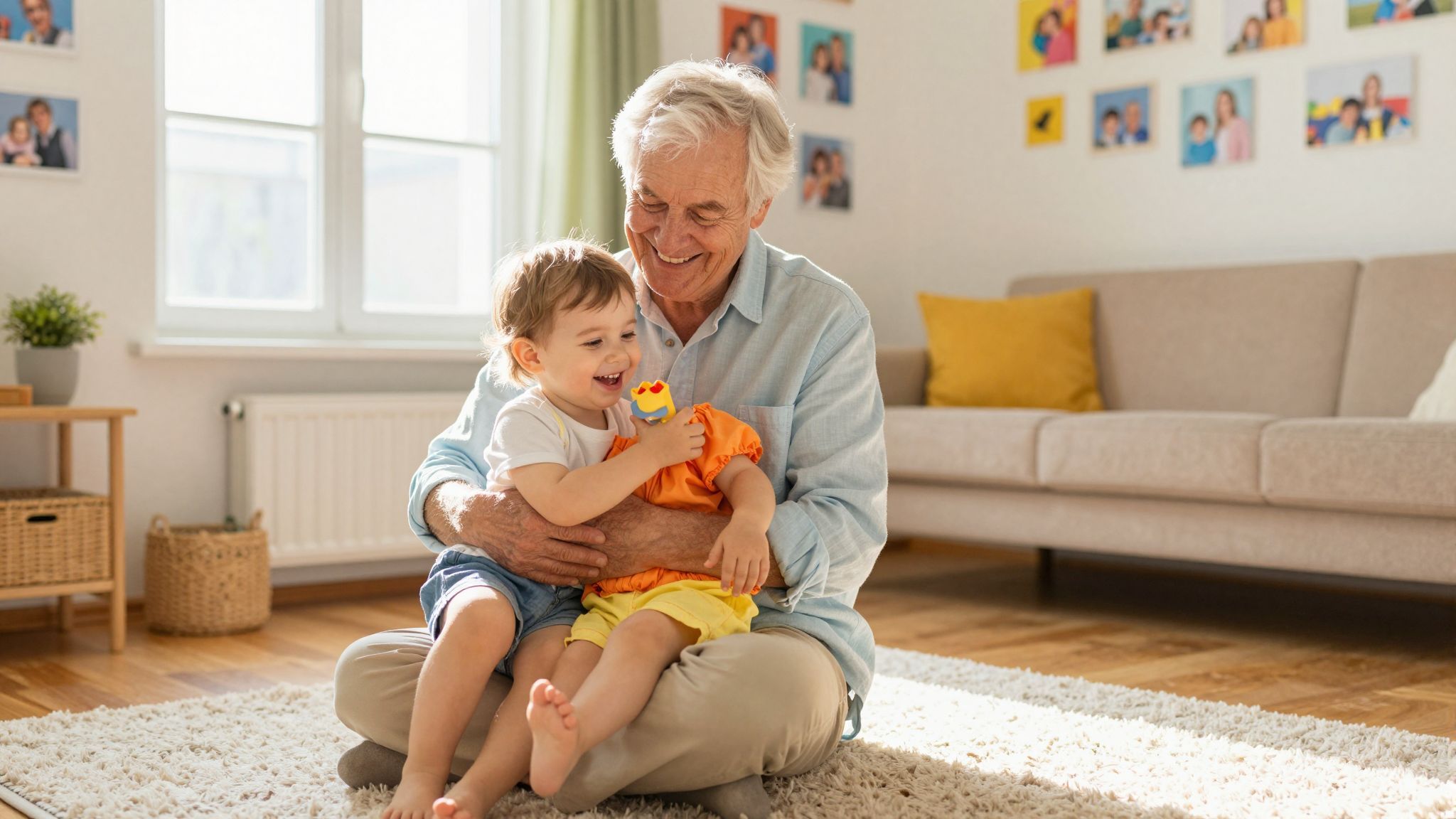 A nagyszülők új életet adnak az unokák számára.