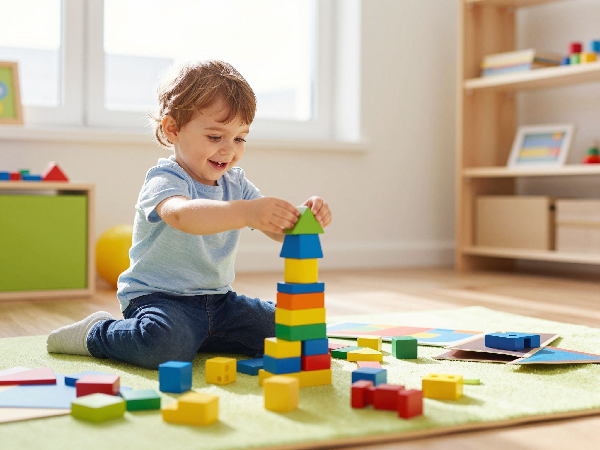 A kisgyermekek önállóságát játékos feladatok segítik.