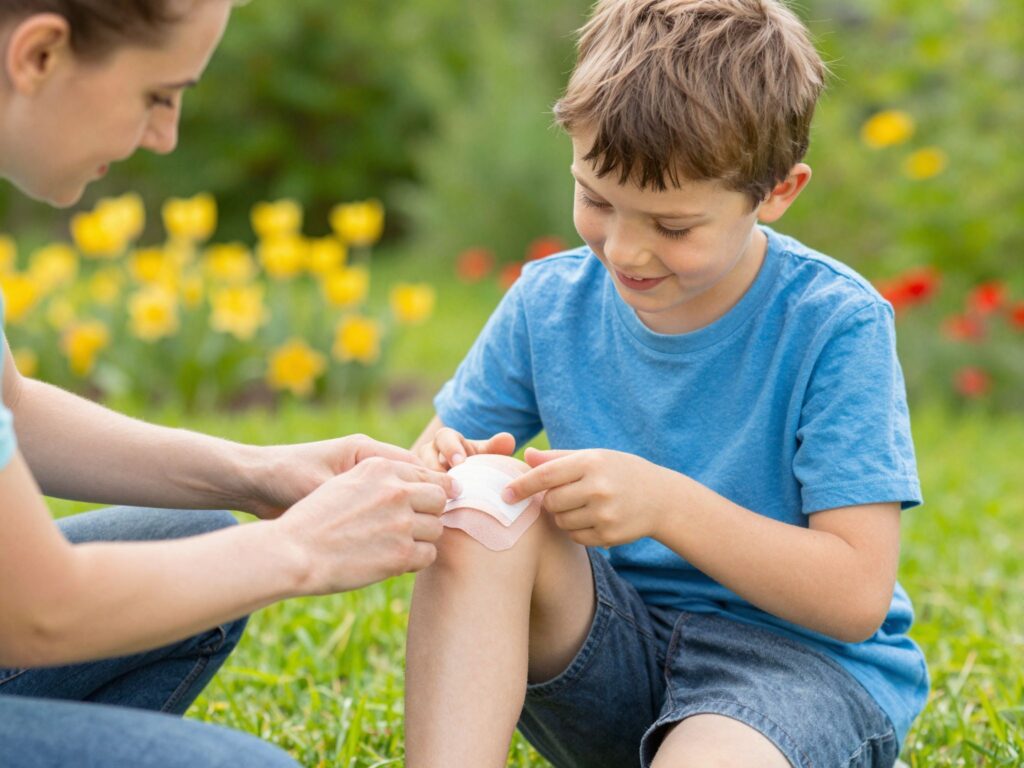 Az alapvető sebkezelési lépések gyerekeknél, amiket minden szülőnek ismernie kell