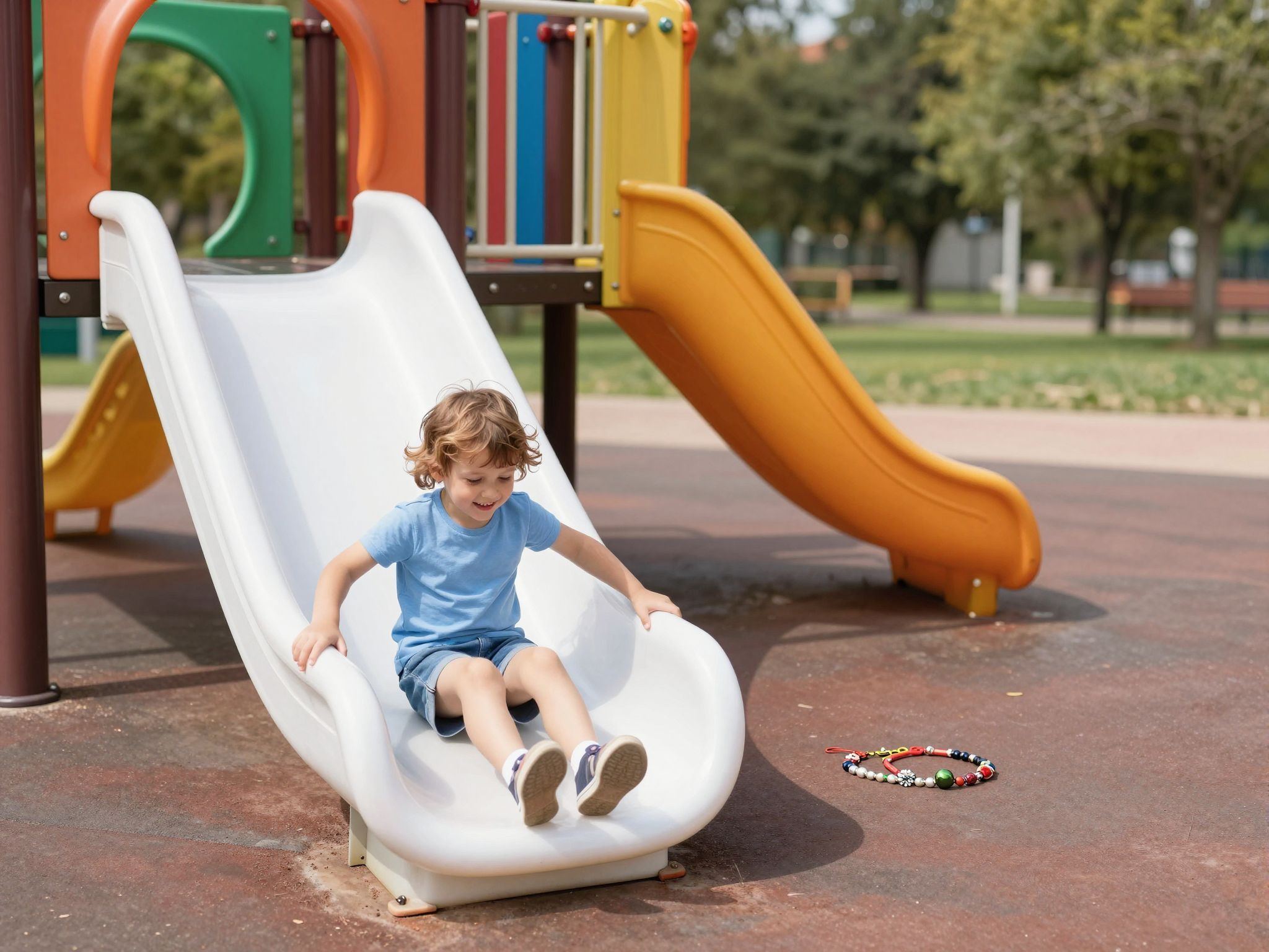 Az ékszerek balesetekhez vezethetnek a játszótéren.