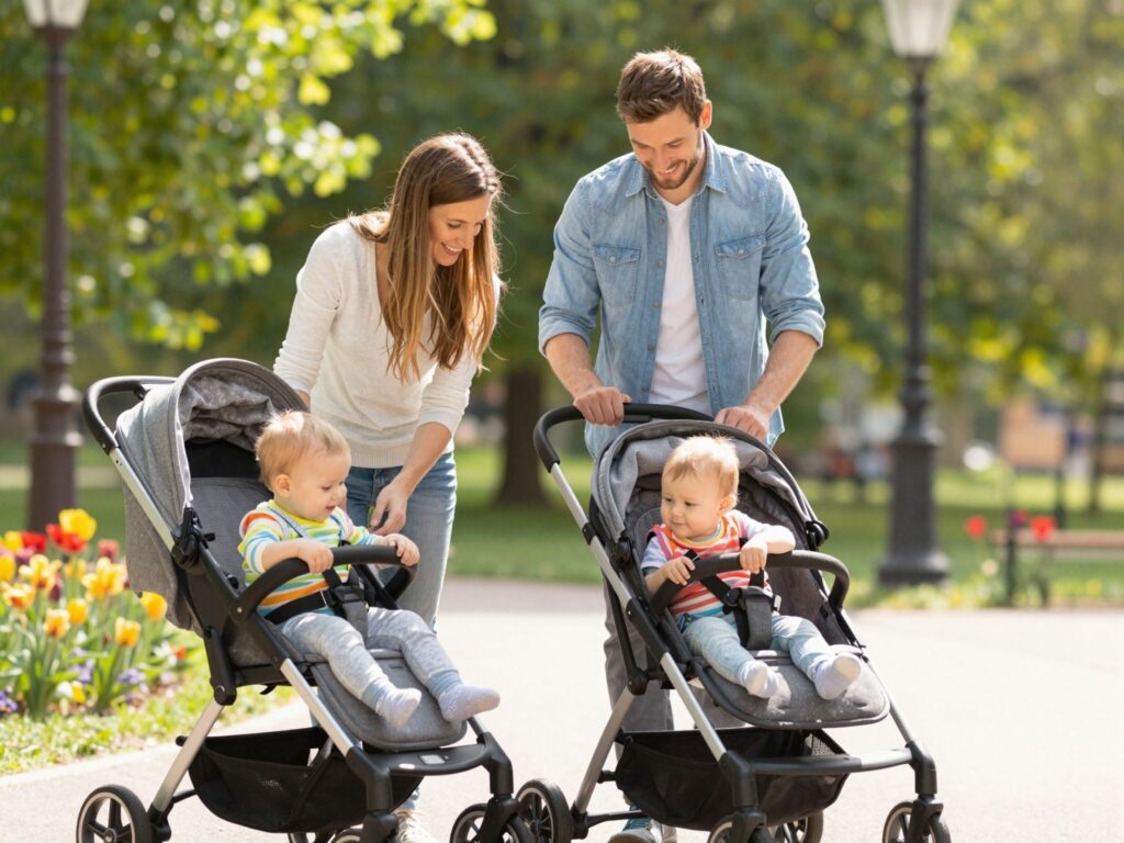 Az első séta a babával: Felkészülés, öltöztetés és időzítés
