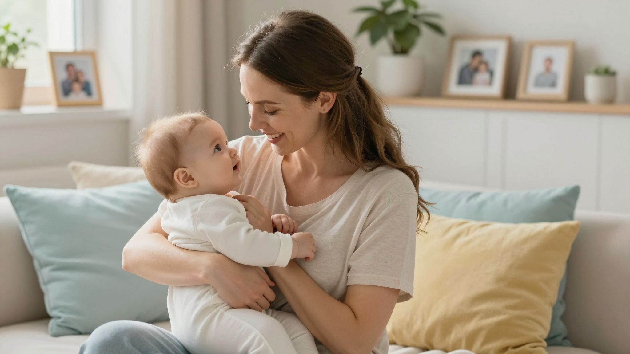 Az érintés erősíti a gyermek és szülő közötti köteléket.
