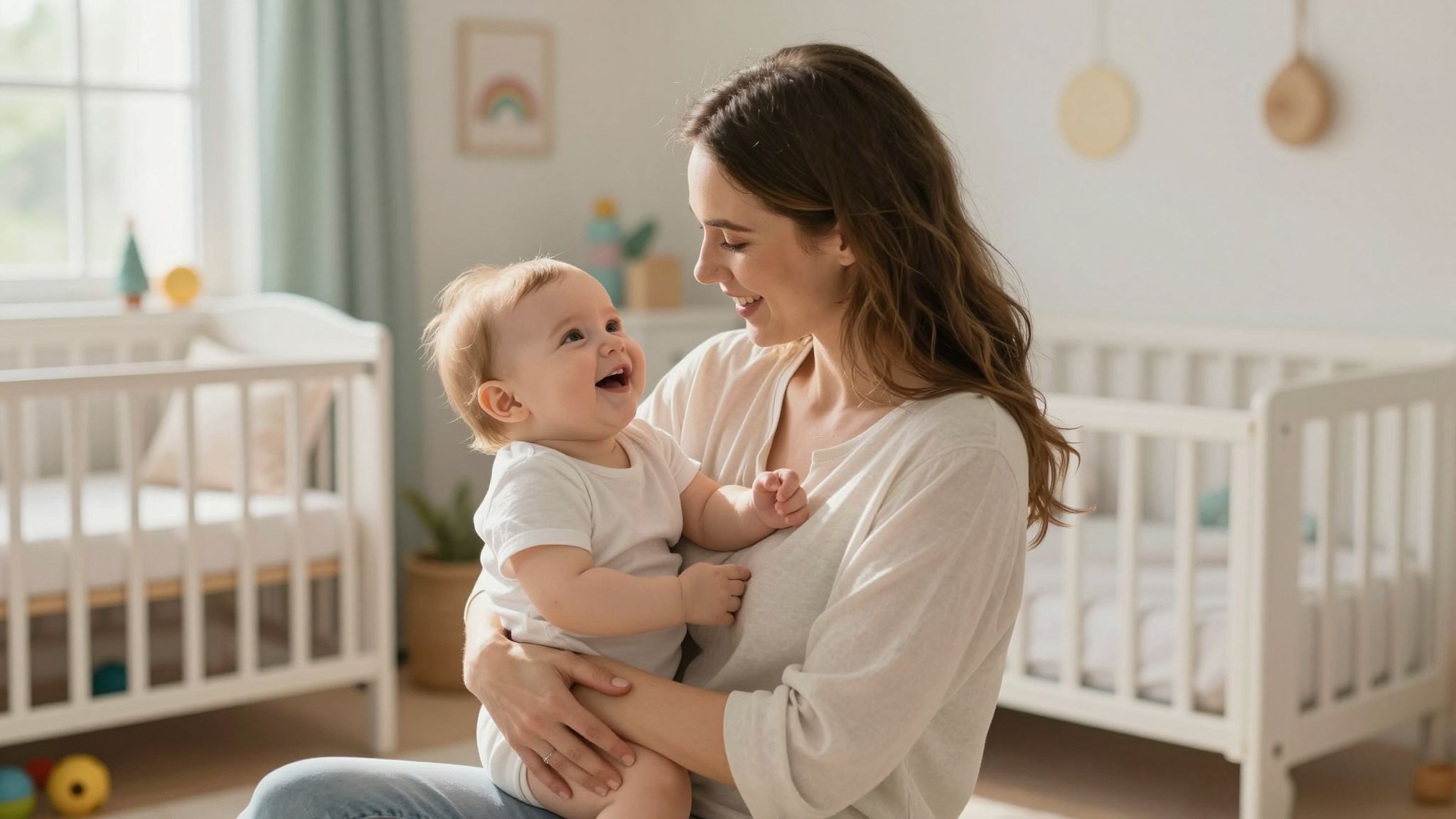 Az érzelmi biztonság segíti a Bak babák fejlődését.